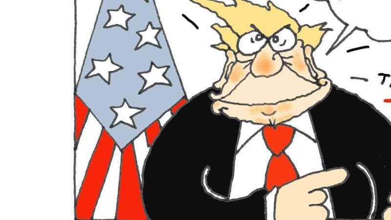 Le intimidazioni di Trump analizzate da Ellekappa 2