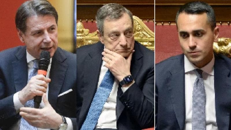 L'ultima sfida del capo dei 5 Stelle è contro Di Maio, considerato "inaffidabile", in nome dell'opposizione a Draghi. 3