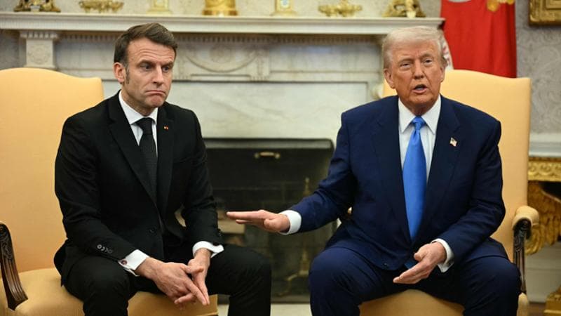 Macron sui commenti di Trump: “Parla eccessivamente, non è all'altezza” 2
