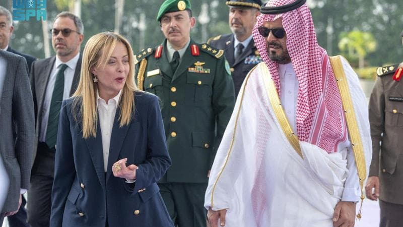Meloni giunta a Doha, in programma colloquio con Al Thani 2