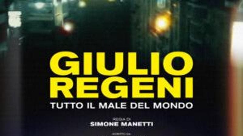 Negati i finanziamenti pubblici al documentario su Regeni: annullata quella decisione infelice. 2