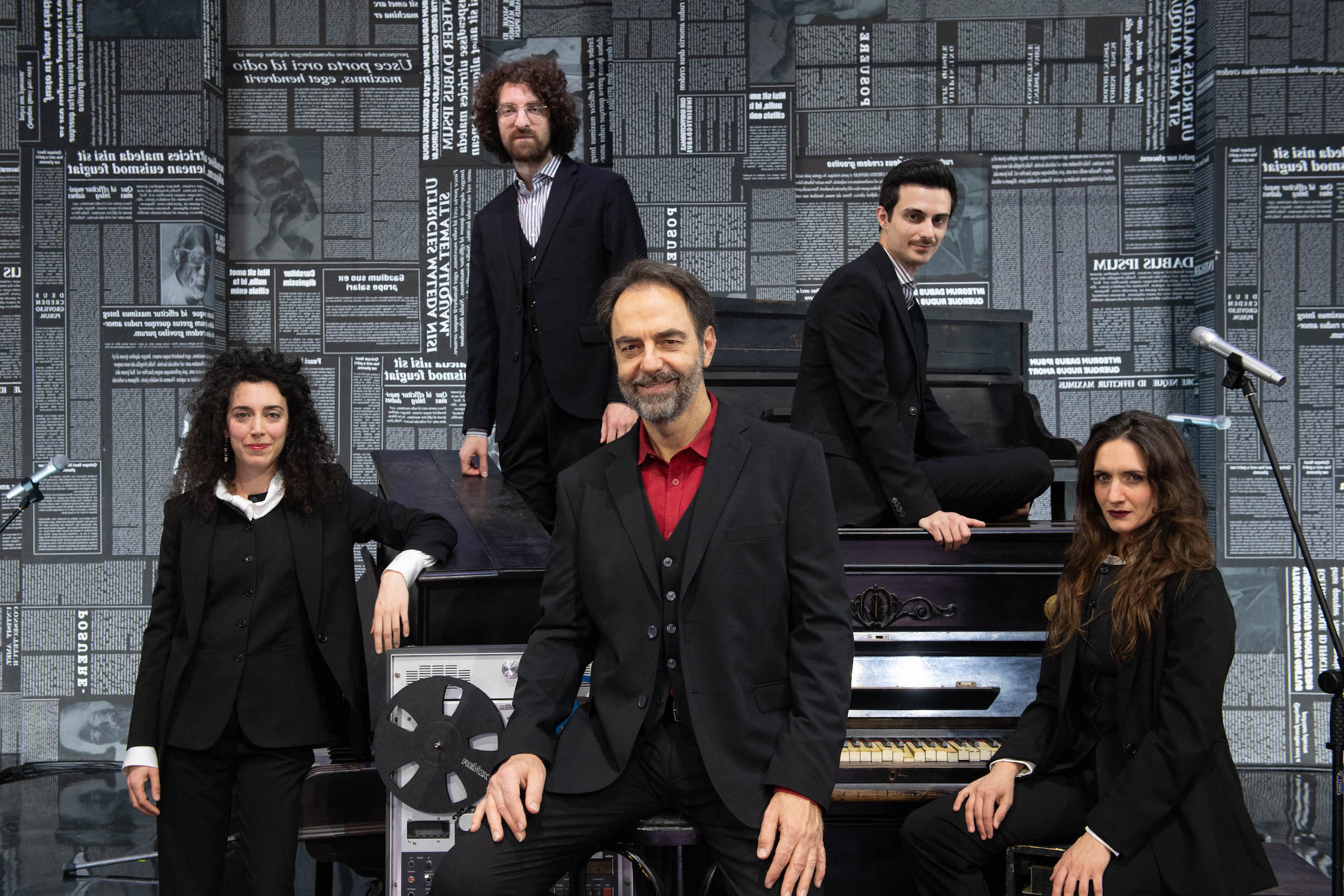 Neri Marcorè presenta Gaber al Teatro Comunale di Ferrara. 1