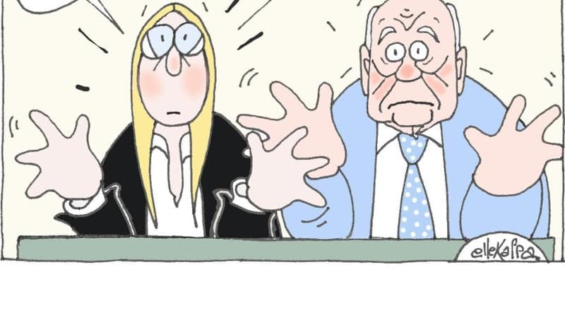 Nordio, Meloni e la questione Minetti: la caricatura di Ellekappa 2