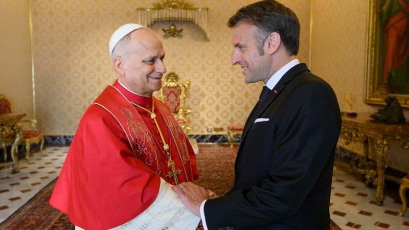 Nuovo avvertimento di Papa Leone: “La guerra è un'ingiuria”. Macron: idee simili sulla pace. 2