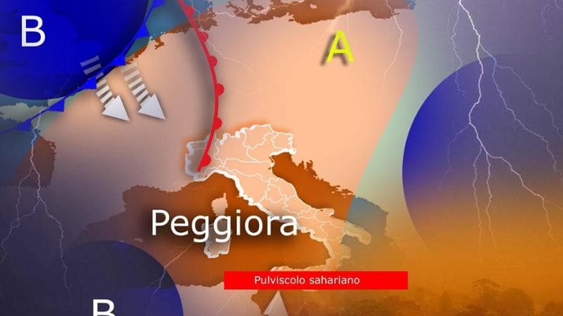 Previsioni meteorologiche: temperature superiori alla norma fino a domenica, seguito da un deterioramento a partire da lunedì. 2