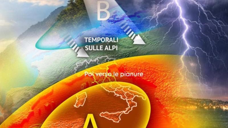 Previsioni meteorologiche, un fronte instabile sfida l'anticiclone: si ripresentano i rovesci. 2