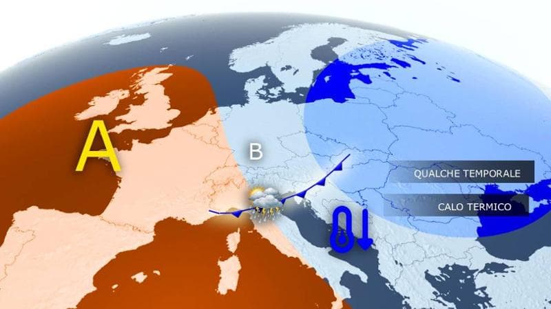 Previsioni meteorologiche: veloce transito di un temporale, seguito da un netto miglioramento per il Primo maggio. 2