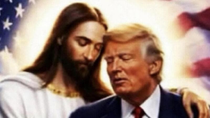 Trump pubblica un nuovo messaggio con Gesù: “Non piacerà a sinistra, ma sono attraente” 2