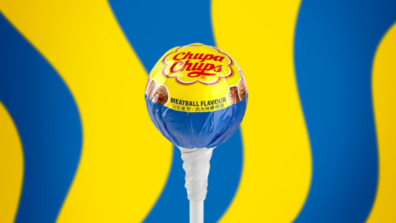 Un lecca-lecca dal sapore di polpette svedesi: come uno scherzo del primo aprile si è trasformato in realtà. 2