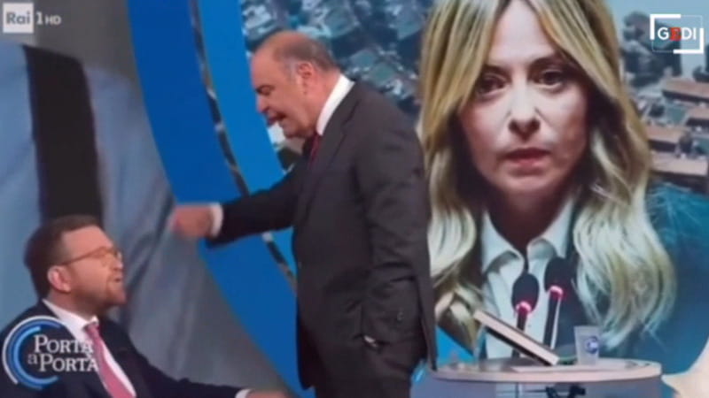 Vespa reagisce con veemenza a una frase del deputato Provenzano. Pd: inaccettabile, la Rai deve dissociarsi. 2