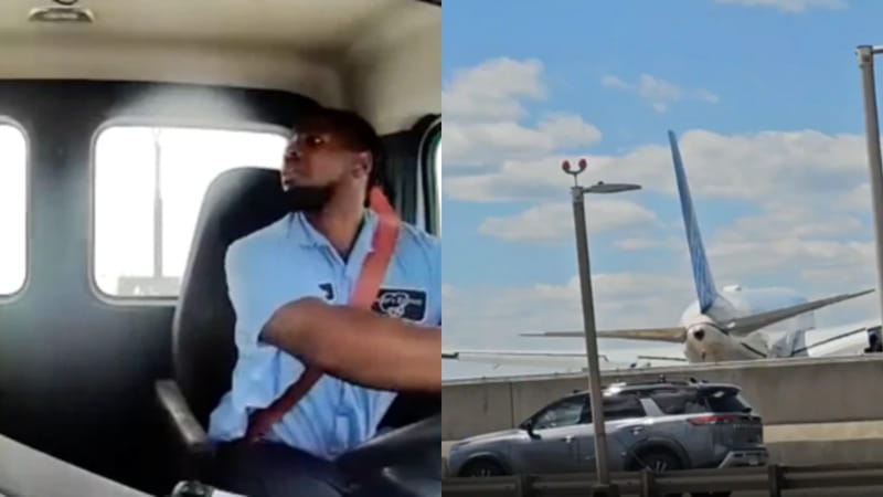 Aereo in arrivo da Venezia impatta un palo durante la fase di atterraggio, coinvolto anche un furgone. 2