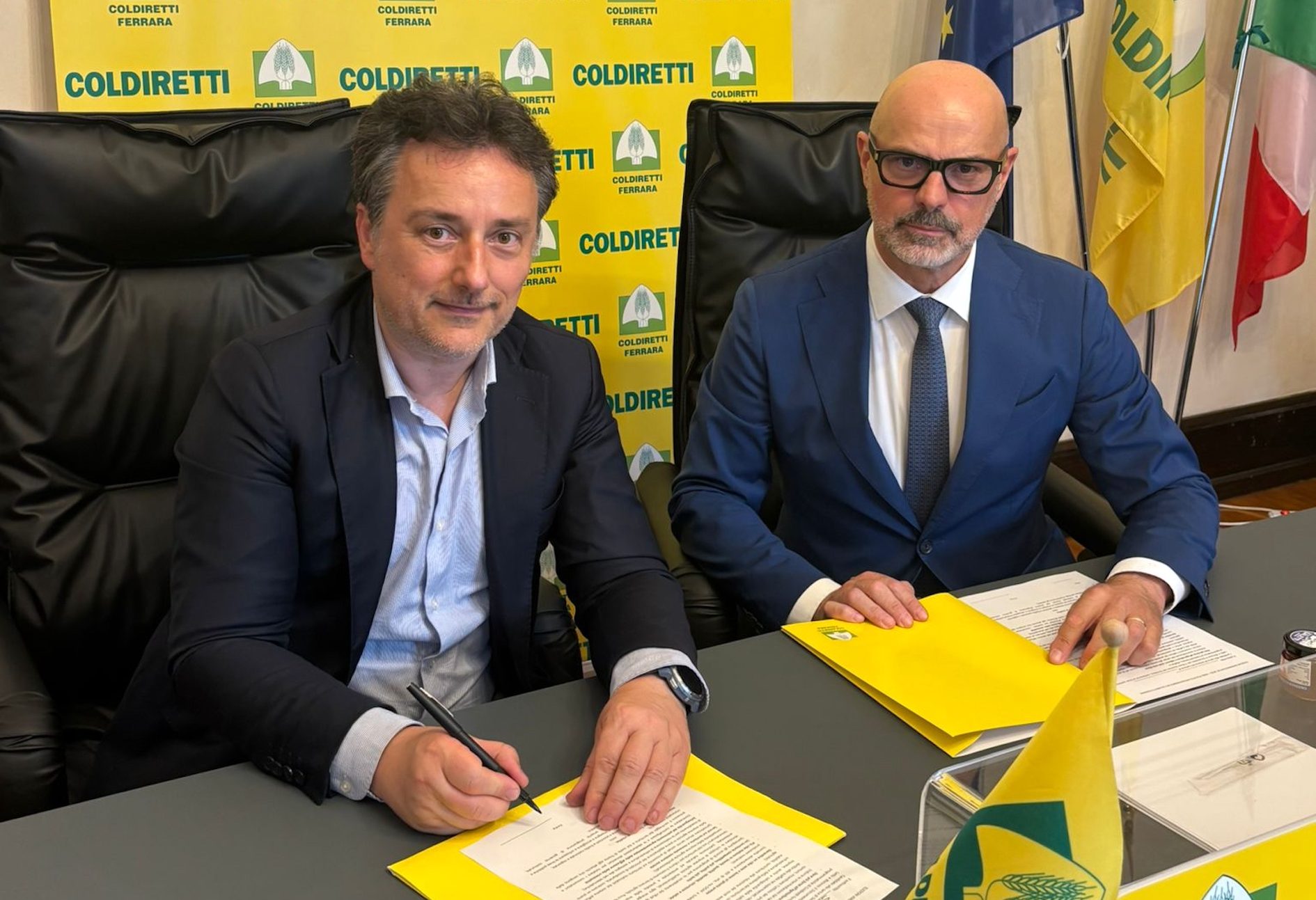 Coldiretti Ferrara avvia incontri con i candidati a sindaco per le elezioni comunali del 2026. 1