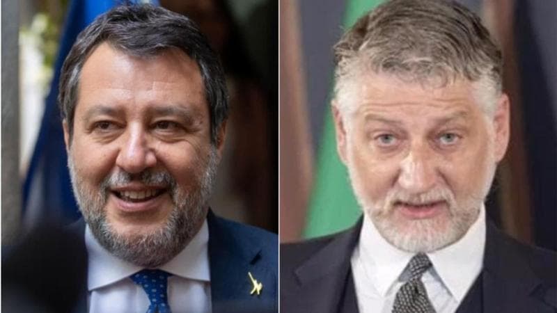 Confronto tra Salvini e Giuli nella chat del Consiglio dei Ministri. Meloni infuriata per il conflitto. 2