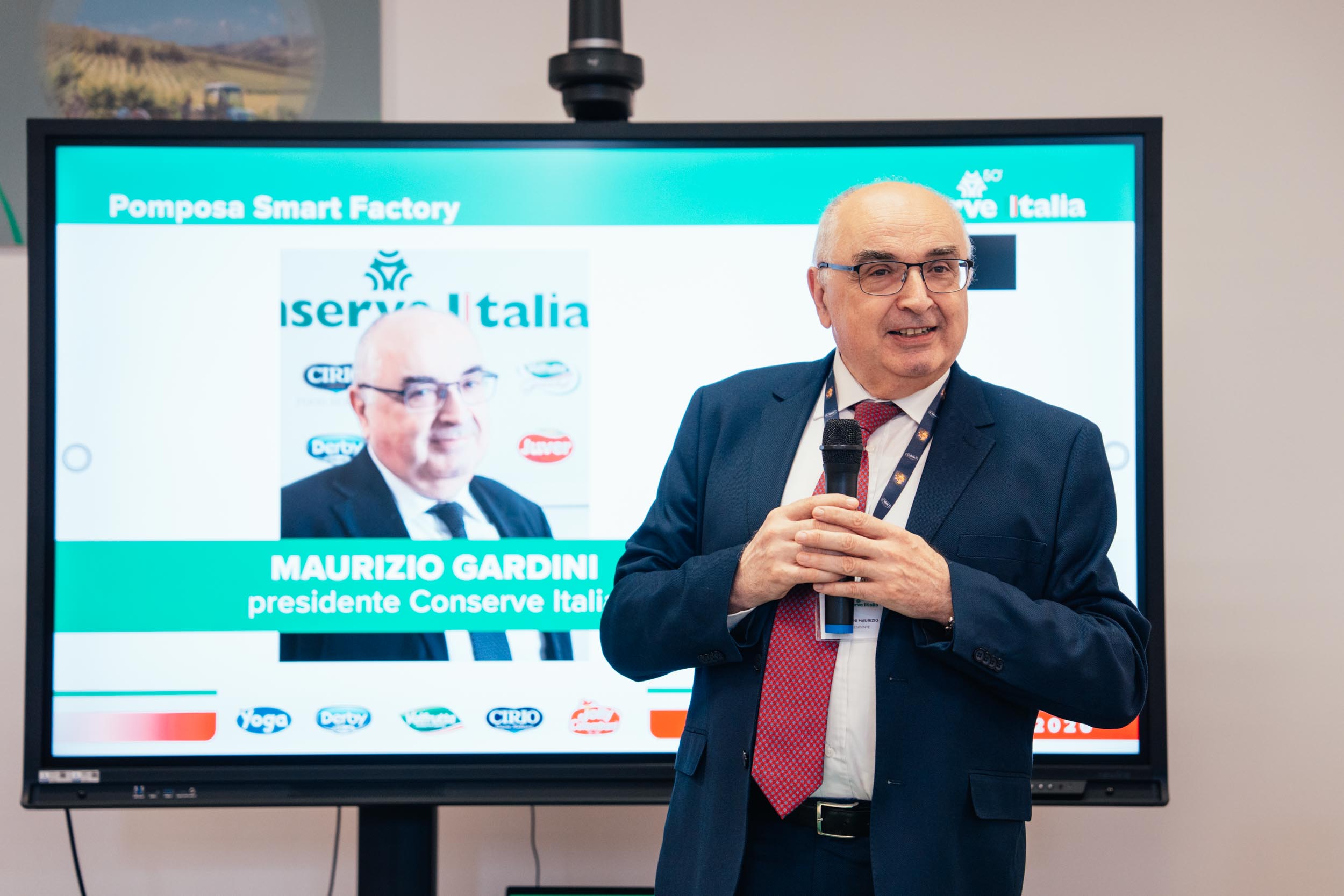 Conserve Italia celebra il cinquantesimo anniversario e inaugura Pomposa Smart Factory. Conserve Italia celebra il cinquantesimo anniversario e inaugura Pomposa Smart Factory. 26