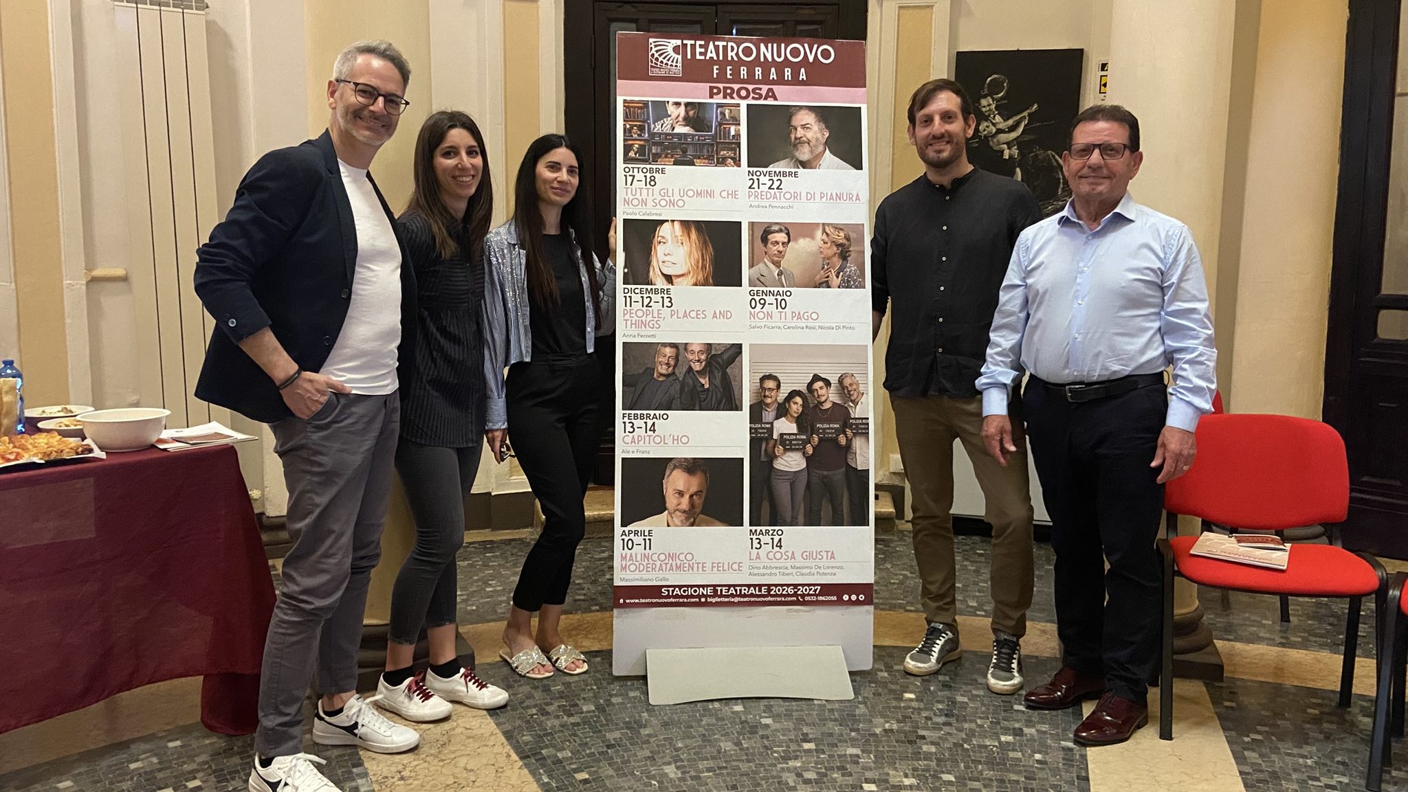 Dal teatro di ricerca alla commedia di ampio respiro: il Nuovo presenta il cartellone di prosa 2026-2027. 1