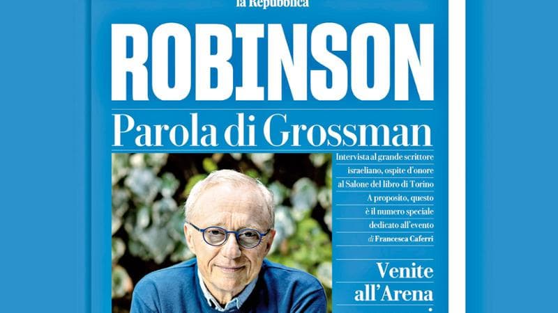 David Grossman si racconta nel programma speciale dedicato a Robinson. 2