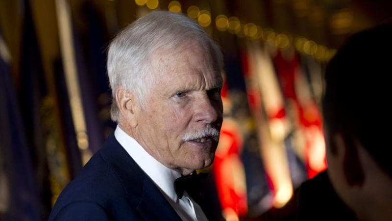 È deceduto Ted Turner, il creatore della CNN, all'età di 87 anni. 2