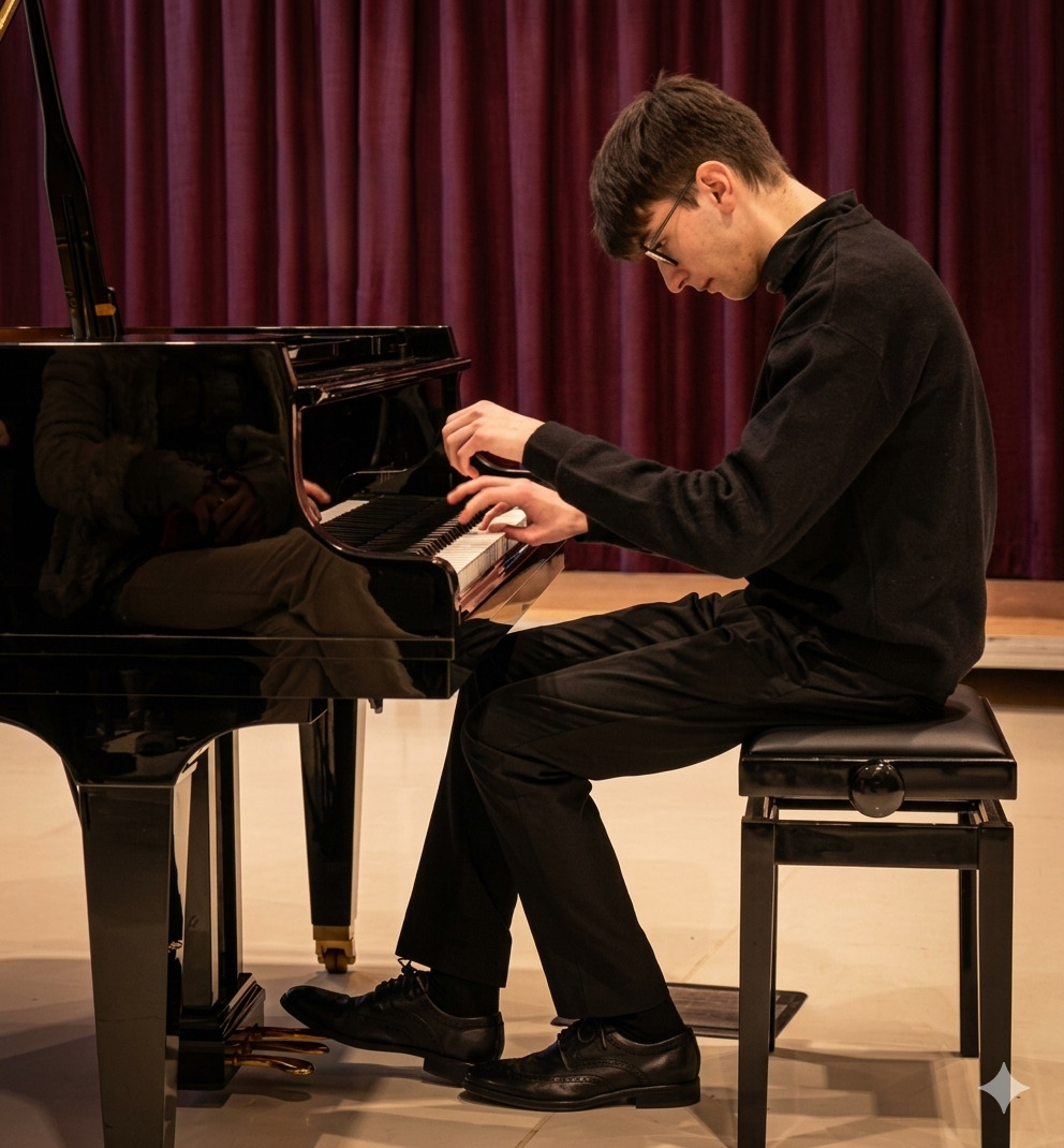 Il pianista Giovanni Bergamasco si esibisce per “Ferrara Musica al Ridotto” 1