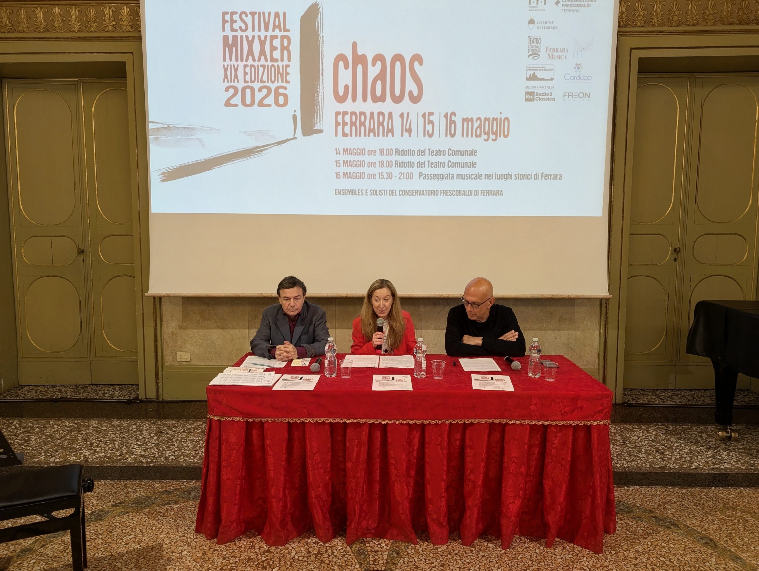 Inaugurazione del festival di musica contemporanea miXXer del Frescobaldi, che si svolge in città con una varietà di generi e stili musicali. 1