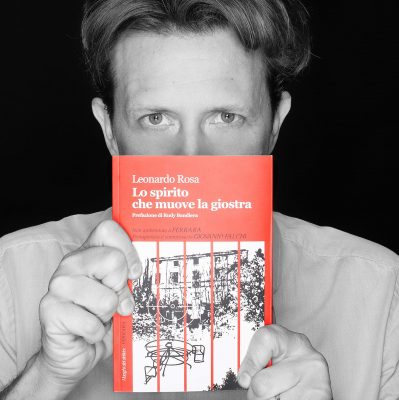 "Incontro con l'autore del giallo ambientato al Pedagogico di Aguscello presso la biblioteca Tebaldi, nell'ambito di 'Ferrara in noir'" 2