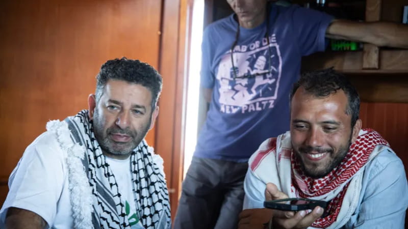 Israele, allontanati i due attivisti della Flotilla Thiago e Saif. 2
