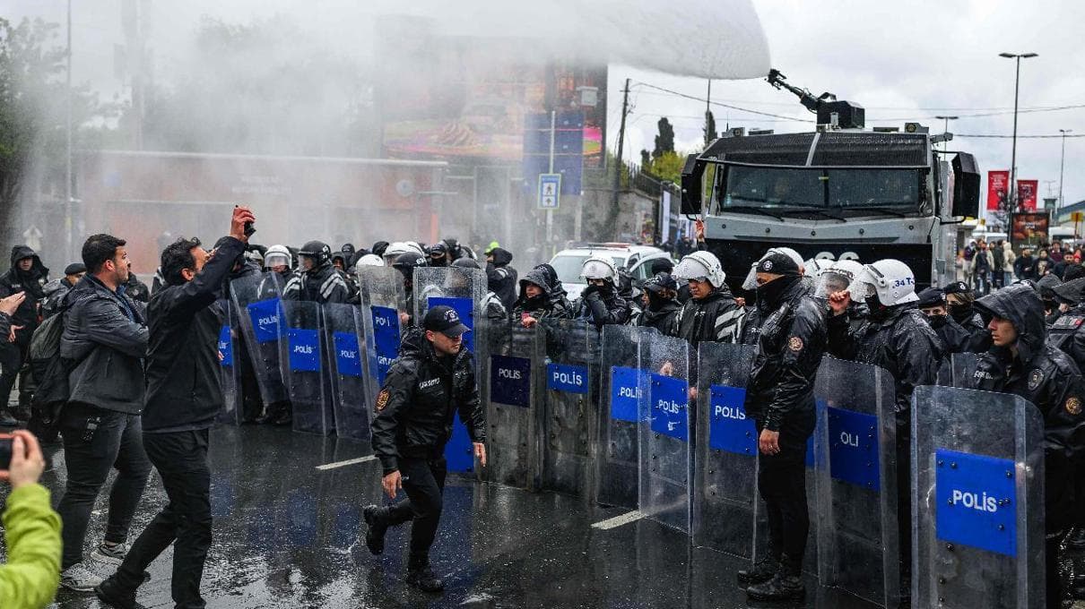 Istanbul, 550 fermi durante le manifestazioni del Primo maggio 2