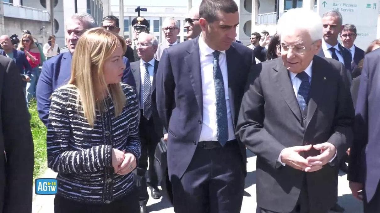 Mattarella e Meloni in visita a Modena ai feriti. Il Presidente della Repubblica ai sanitari: “Grazie per il vostro operato” 2