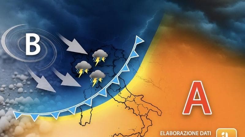 Meteo: in arrivo le perturbazioni di maggio, con possibilità di temporali. Temperature più fresche al Nord e scirocco al Sud. 2
