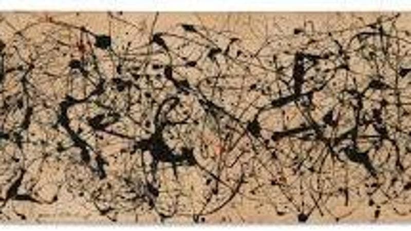 Pollock stabilisce un nuovo primato: un'opera del maestro dell'espressionismo astratto venduta per 181 milioni di dollari. 2