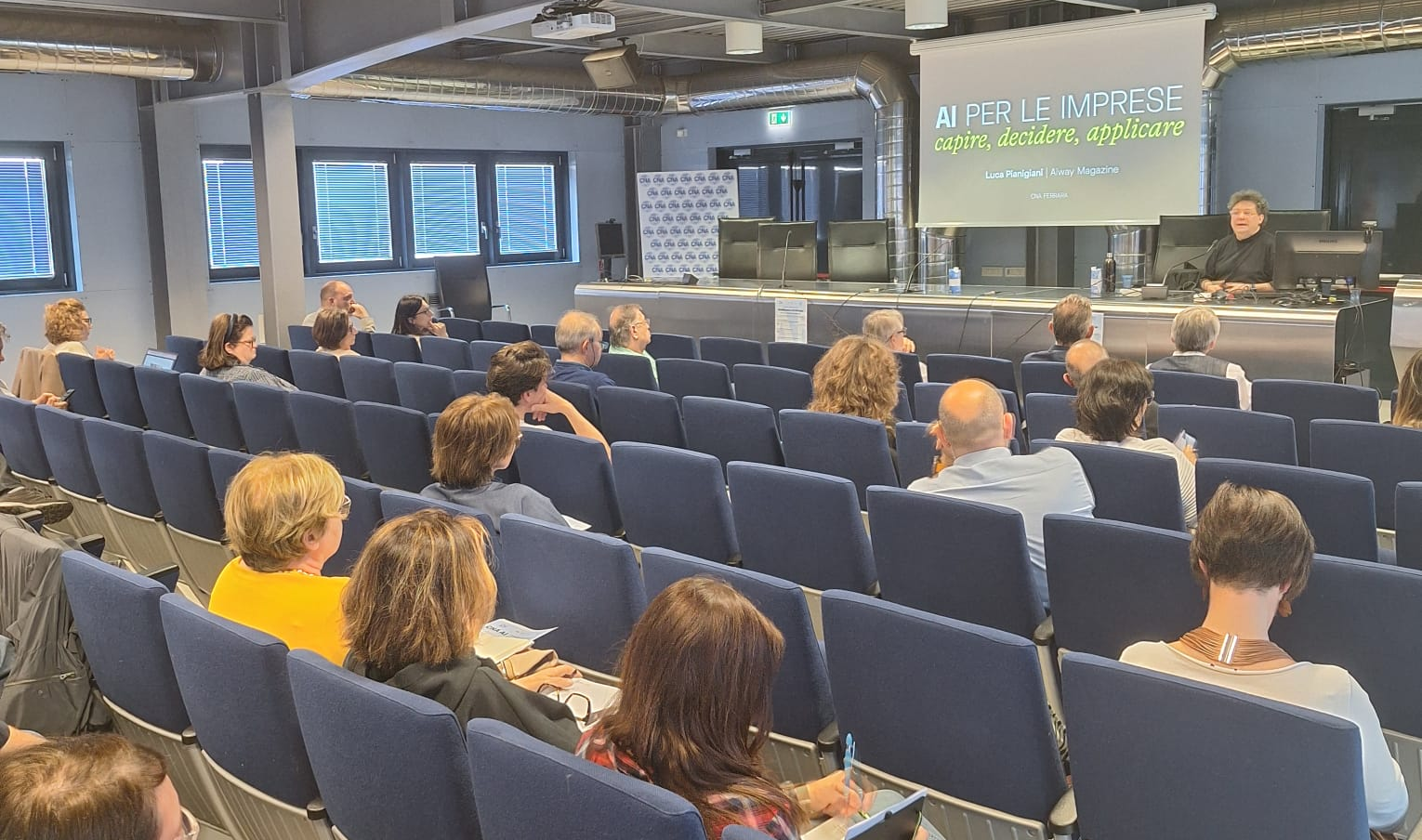 Prossimo incontro in Cna con Luca Pianigiani, AI Way e il tema dell'Intelligenza Artificiale. 1