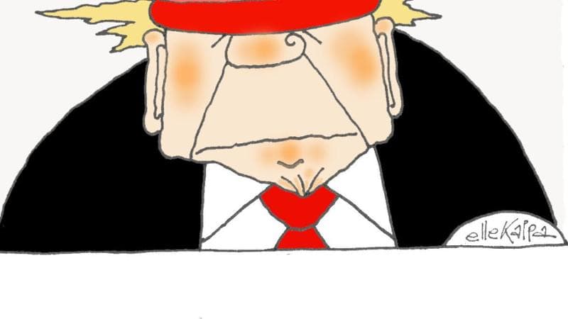 Trump e gli Stati Uniti nella caricatura di Ellekappa 2