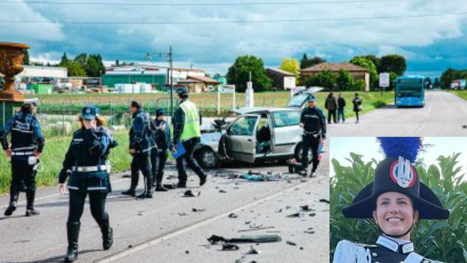 Carabiniera deceduta nell'incidente. “Ho osservato il veicolo entrare nella carreggiata opposta” 1