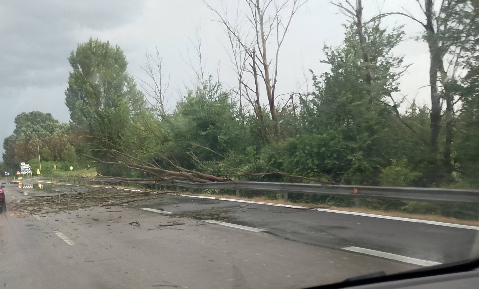 Le avverse condizioni meteorologiche colpiscono la provincia 1