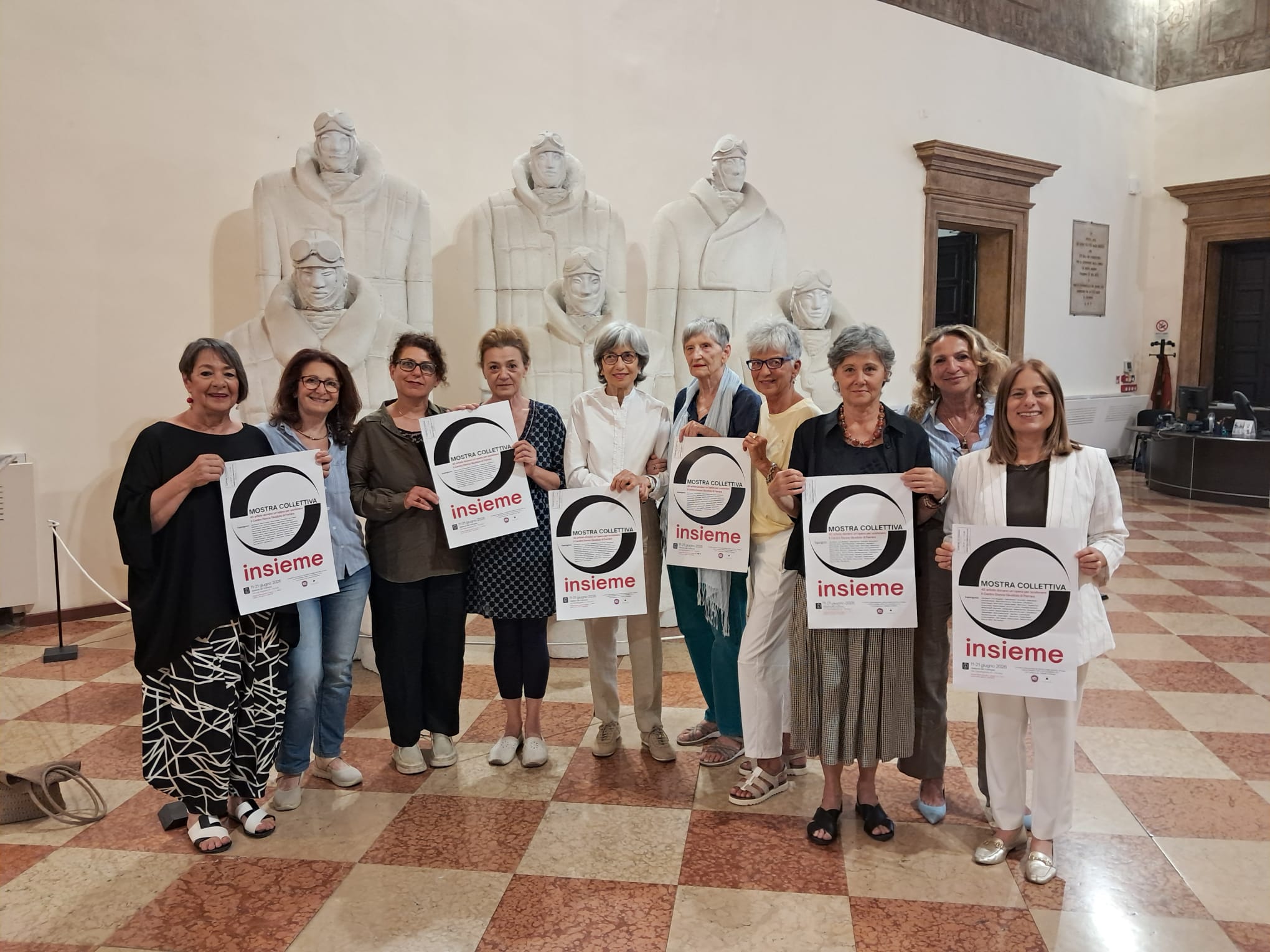 "Mostra 'Insieme': 40 artiste contribuiscono con un'opera per supportare il Centro Antiviolenza del Centro Donna Giustizia di Ferrara" 1