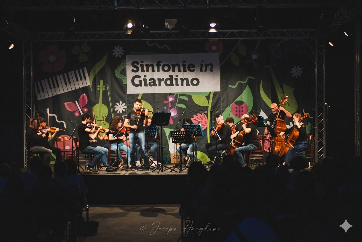 Mozart al centro dell'attenzione al Parco Giordano Bruno in occasione della Festa della Musica 1
