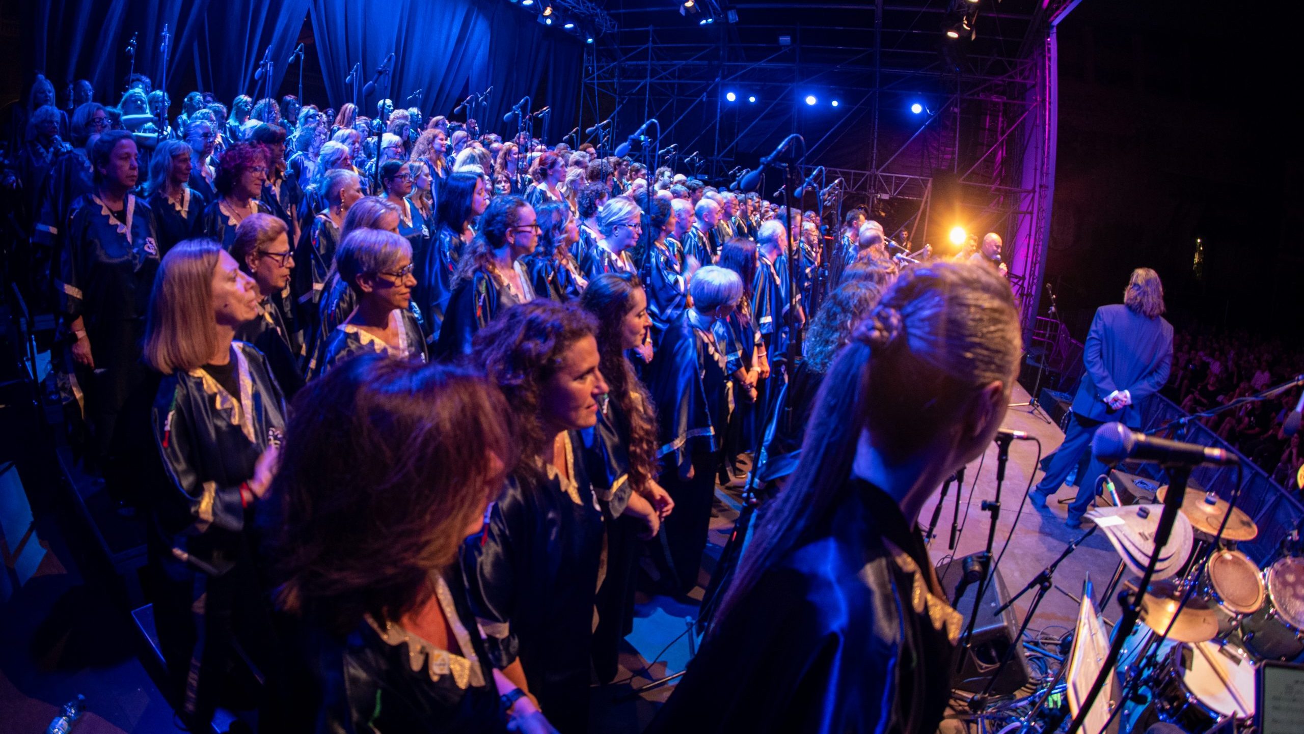 Notte Rosa a Ferrara con l'imponente esibizione dell'Italian Gospel Choir 1