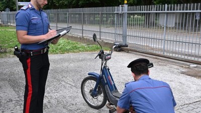 Recuperato un Ciao sottratto a Ferrara 45 anni orsono. 1