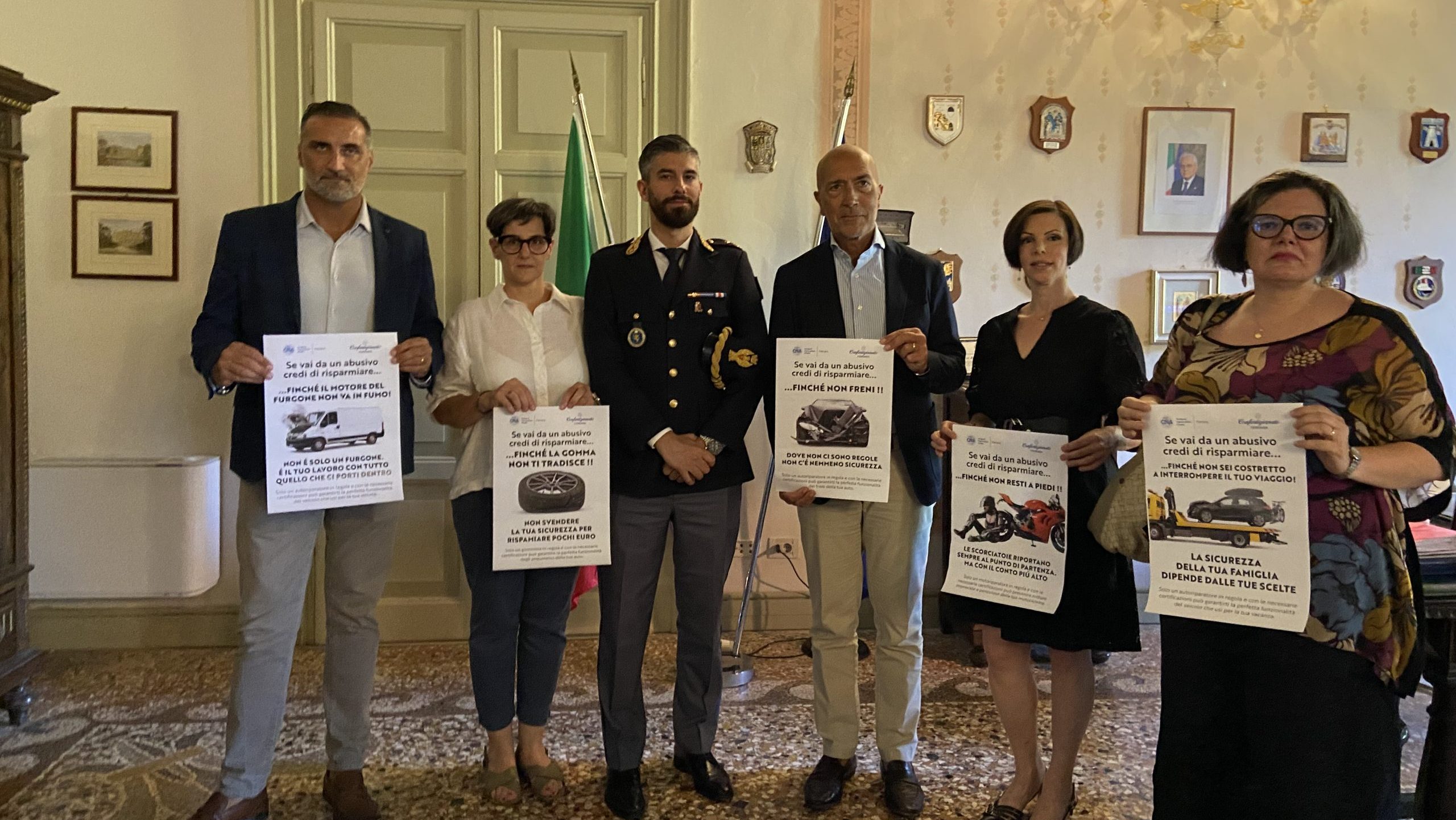 Sicurezza stradale. Avviata l'iniziativa contro l'abusivismo nel settore delle riparazioni auto. 1