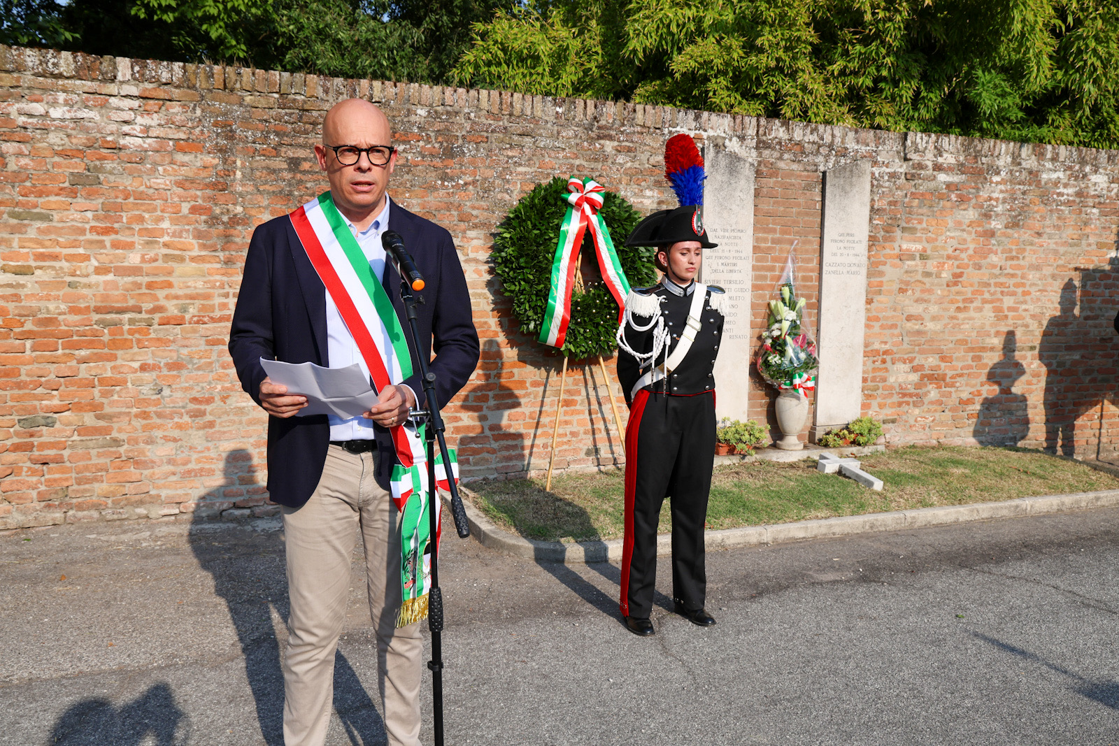 Eccidio della Certosa. Zalman: “Siamo qui per restituire dignità a quei nomi che il fascismo cercò di obliterare” 1