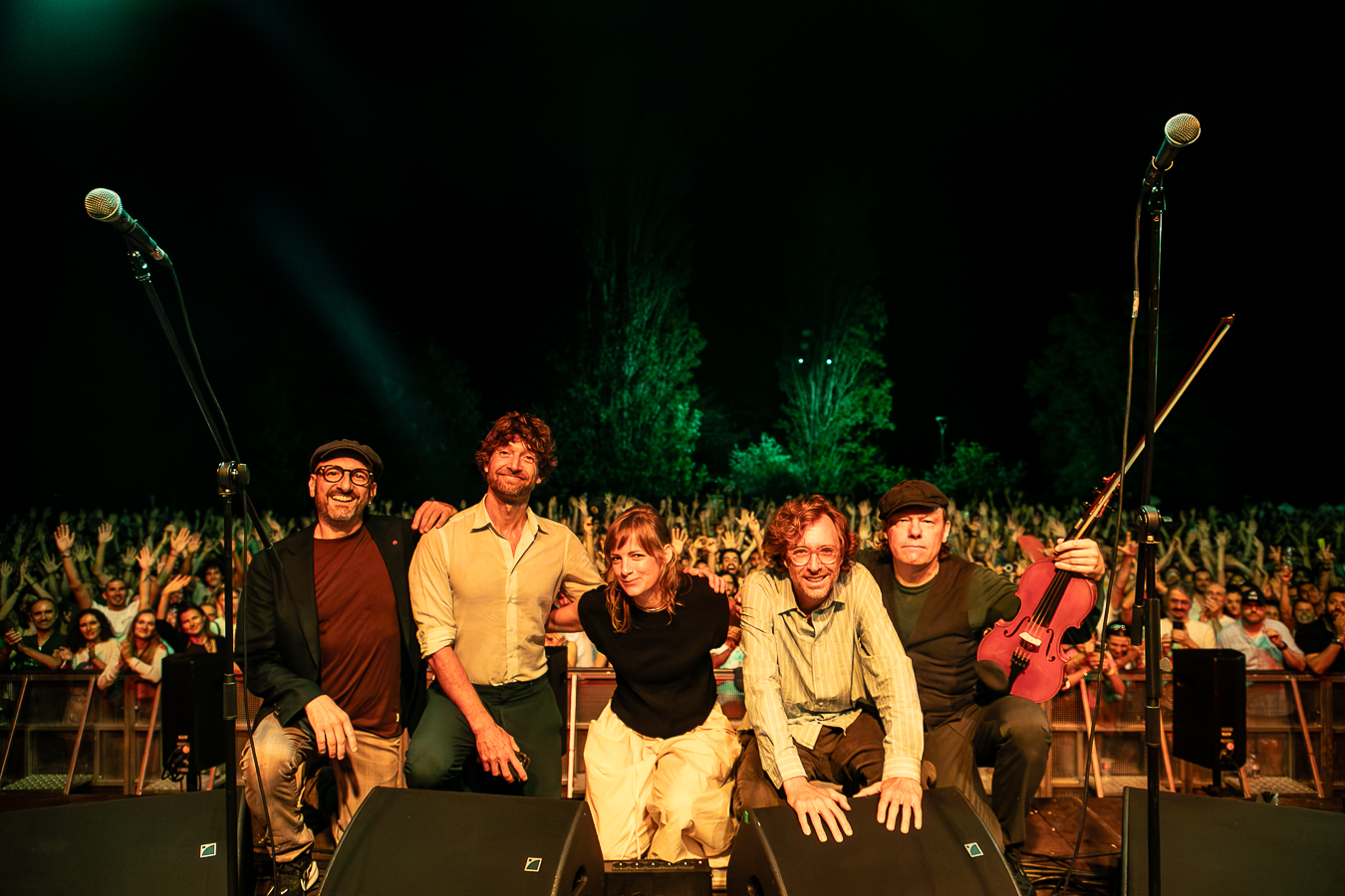 Ferrara Sotto le Stelle: inizialmente una camminata sul Listone, seguita dall'incanto dei Kings of Convenience. 1