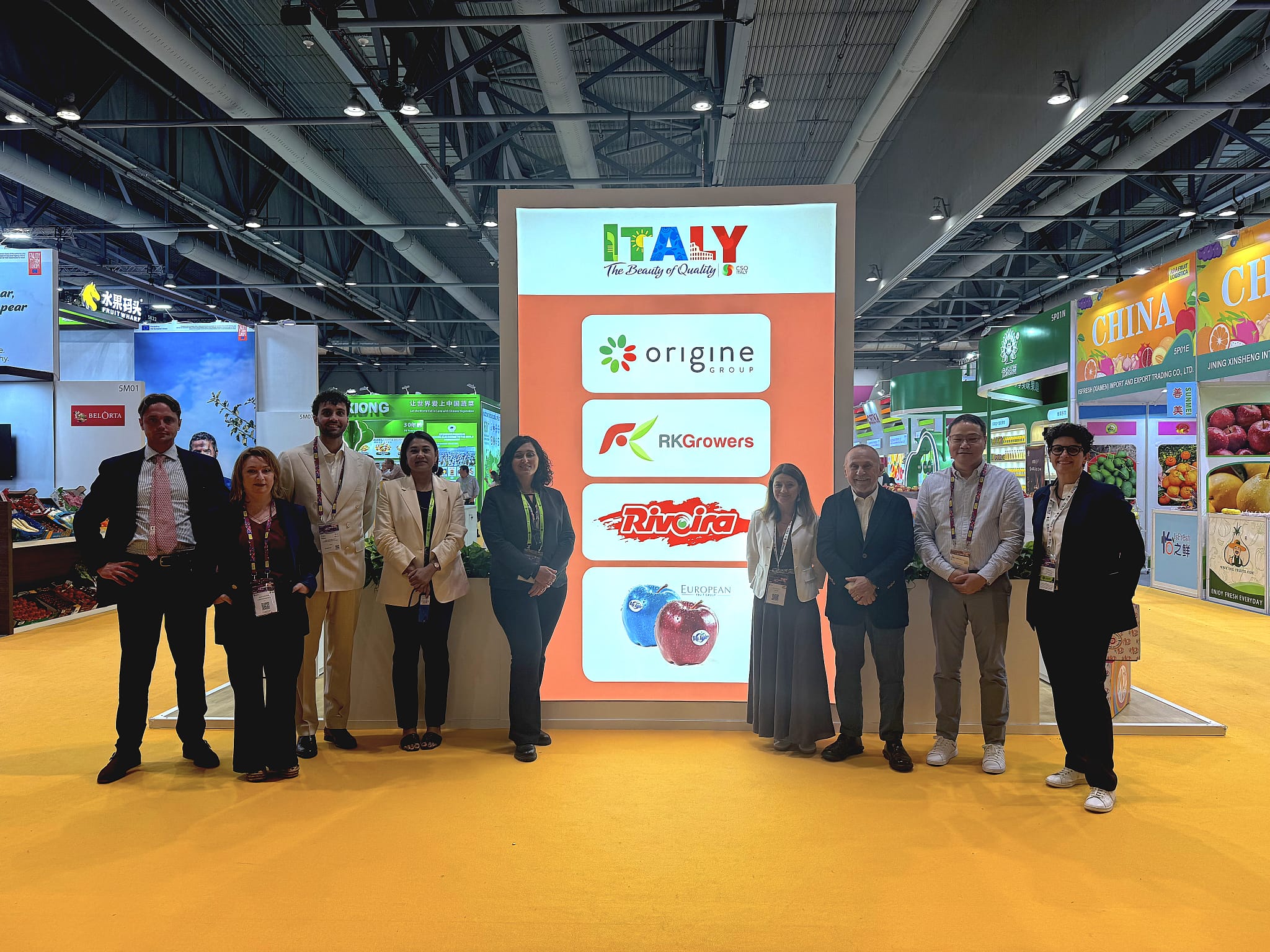 Asia Fruit Logistica, bilancio positivo per la collettiva di Cso Italy 1