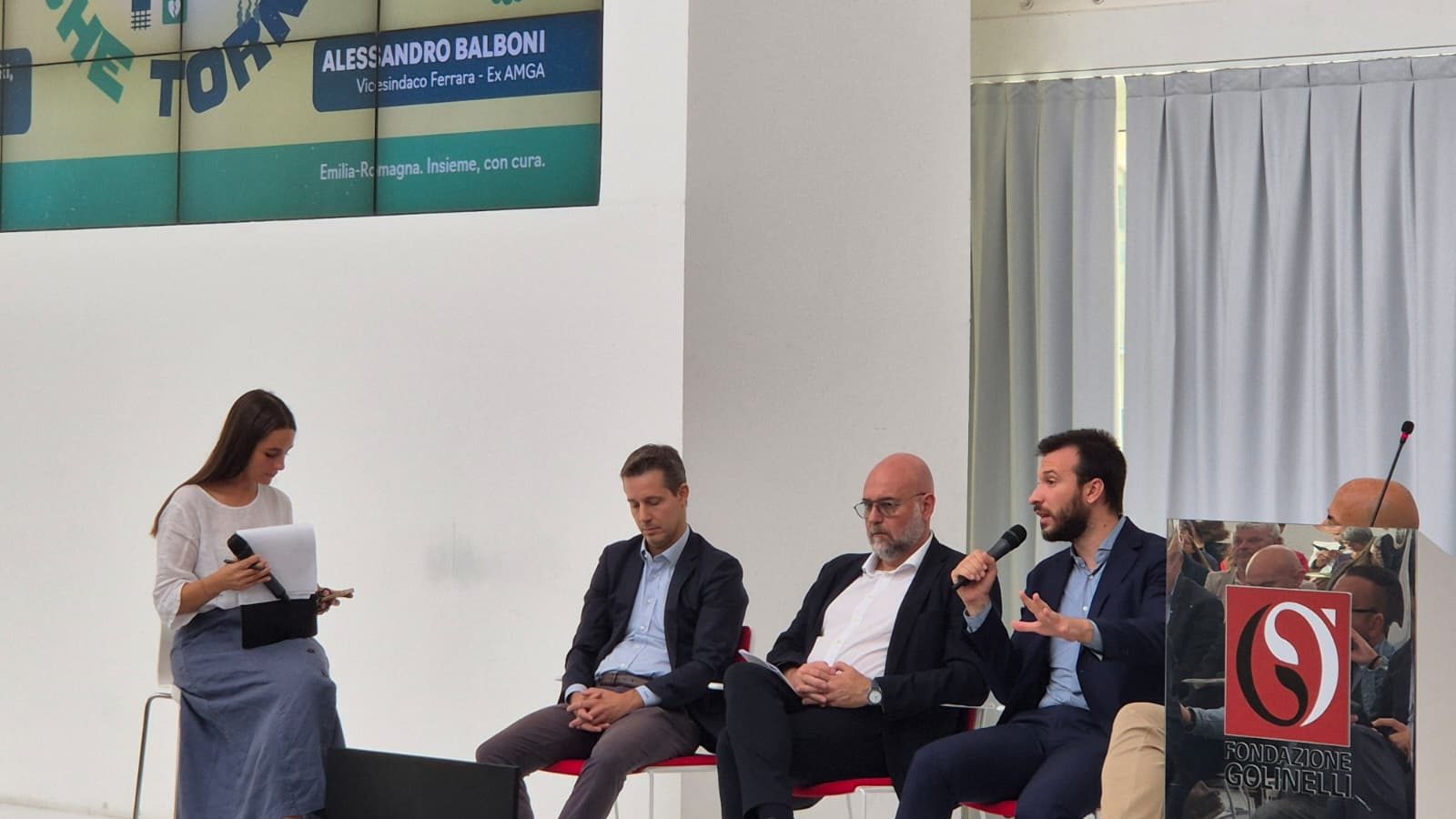 Ex Amga, Balboni presenta Ferrara a Bologna come modello regionale di rigenerazione urbana 1
