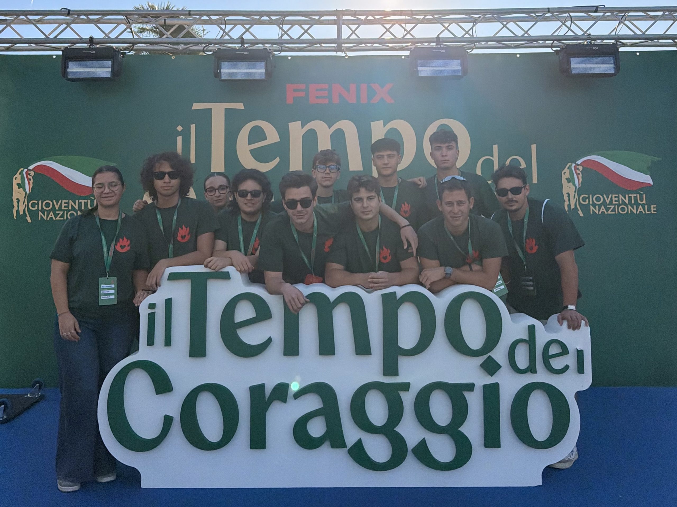 Gioventù Nazionale Ferrara al Fenix di Roma Gioventù Nazionale Ferrara al Fenix di Roma: coraggio nucleare e critica ai Giovani Democratici 1