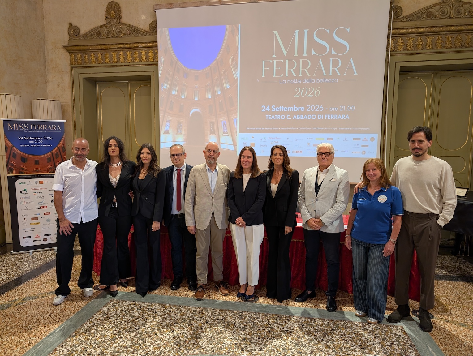 Miss Ferrara 2026: il 24 settembre il teatro abbada alla solidarietà per l’Associazione Giulia 1