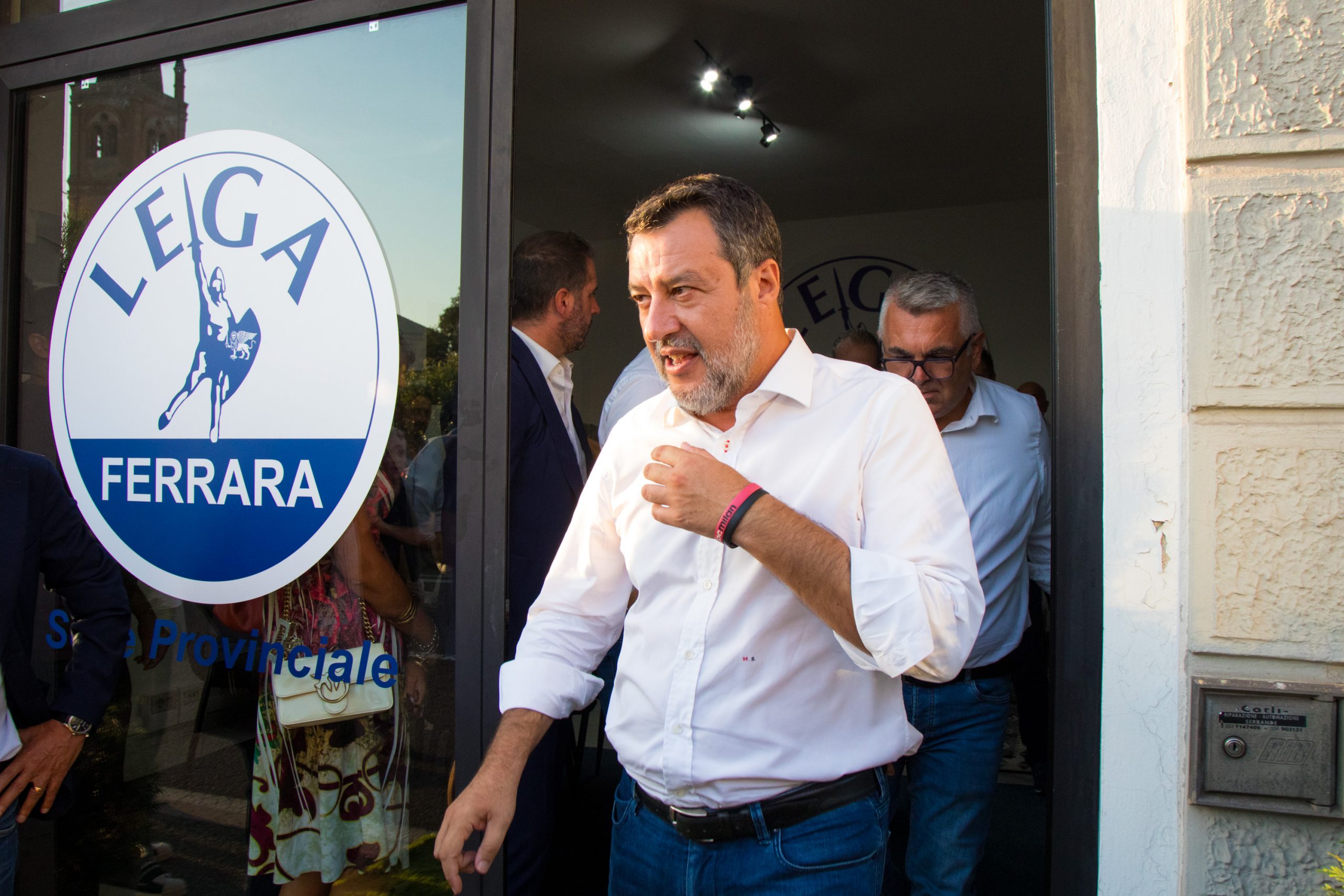 Salvini torna a Ferrara, ma è gelo tra Lodi e Fabbri 8