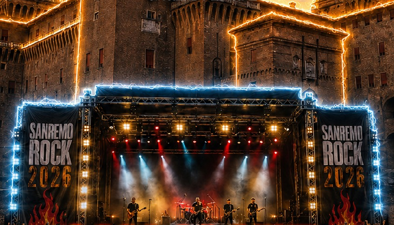 Sanremo Rock, il Castello Estense ospita le finali Nord Italia 1