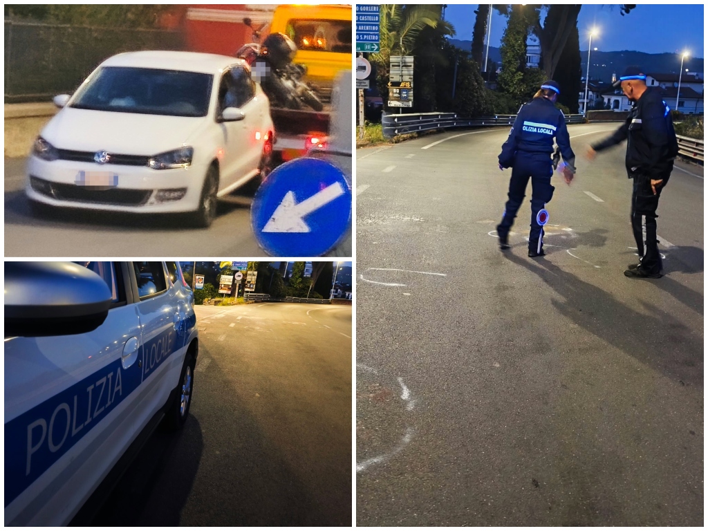 Diano Marina, scontro a Capo Berta: ferito un motociclista di 63 anni
