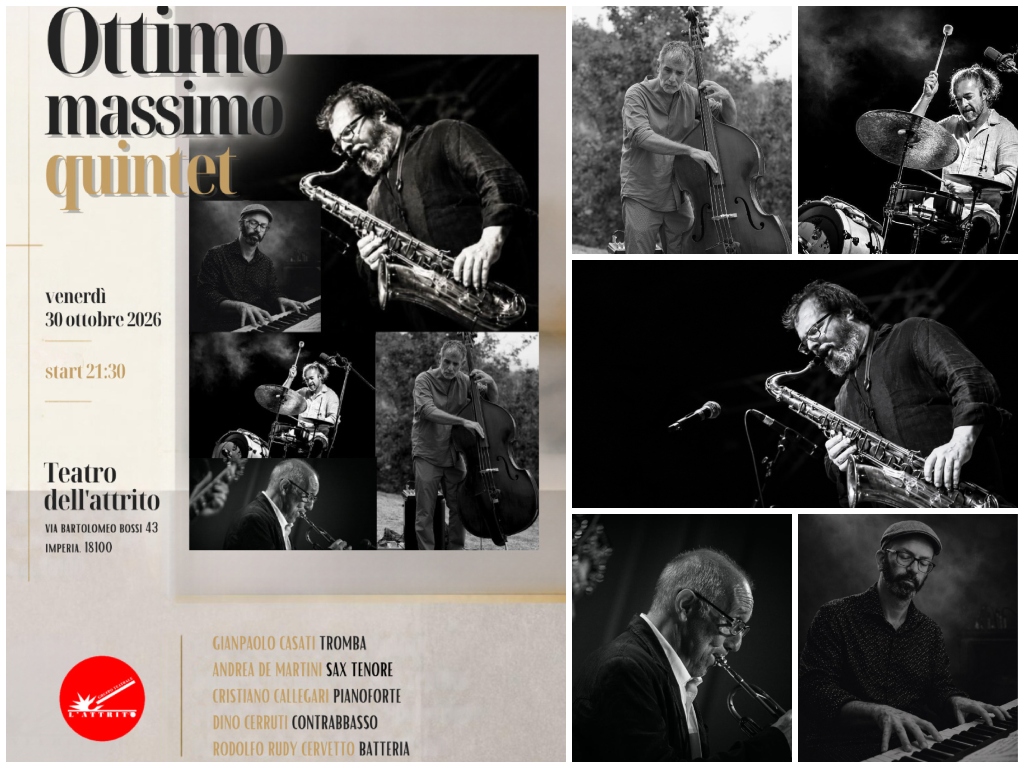 Ottimo Massimo Quintet al Teatro dell’Attrito di Imperia 1