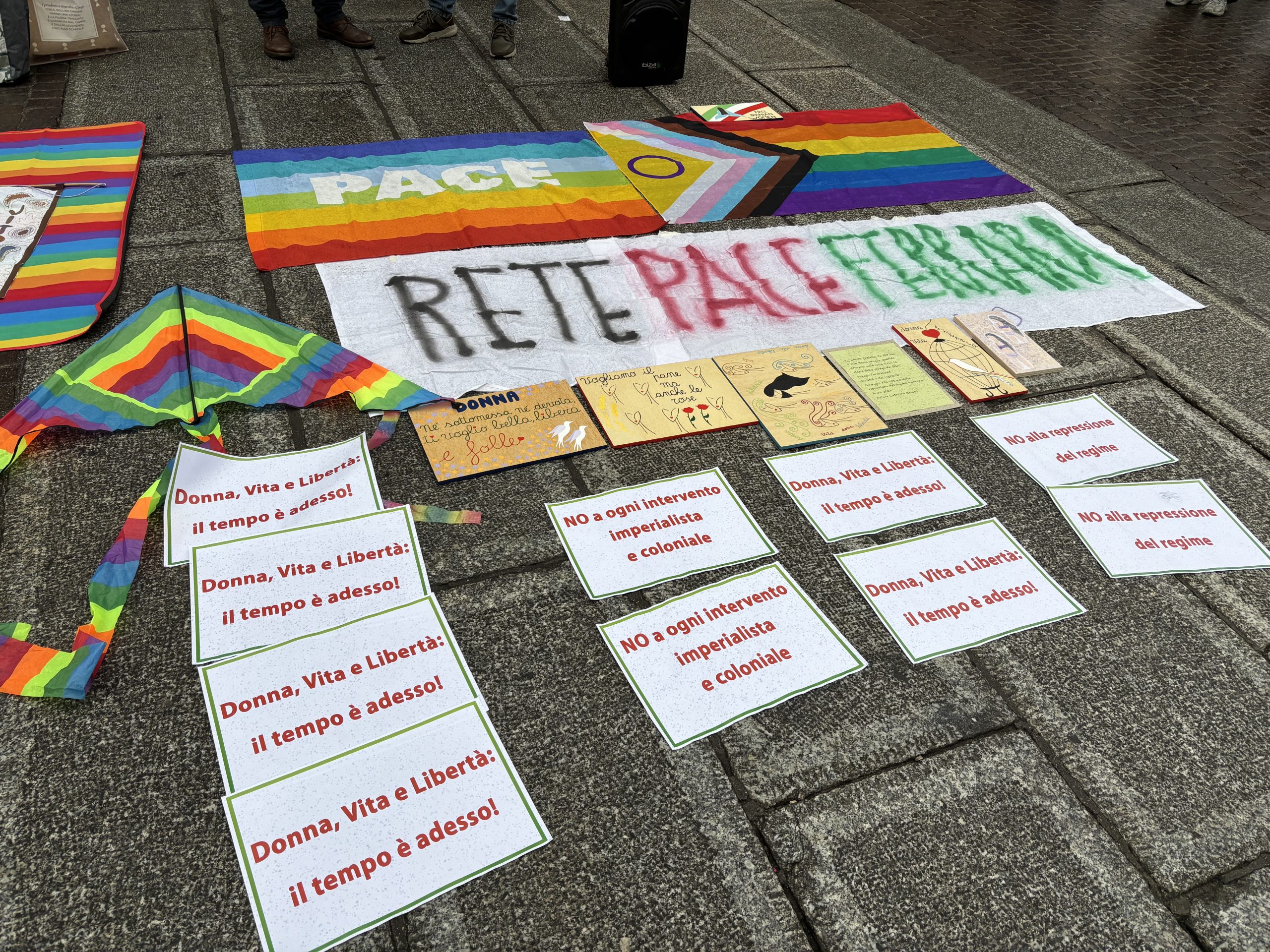 Rete Pace in piazza contro raduno Maga e infiltrazioni mafiose 1