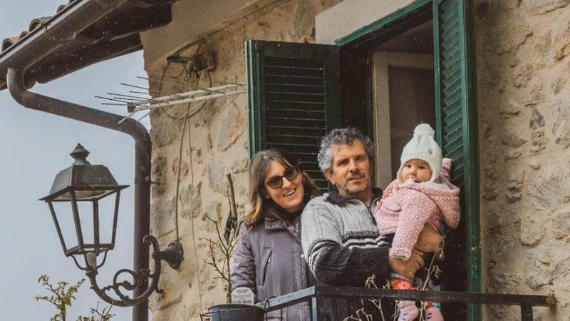 Lara, prima nata dopo quasi 30 anni in un paese della Marsica: la notizia finisce sul Guardian 1